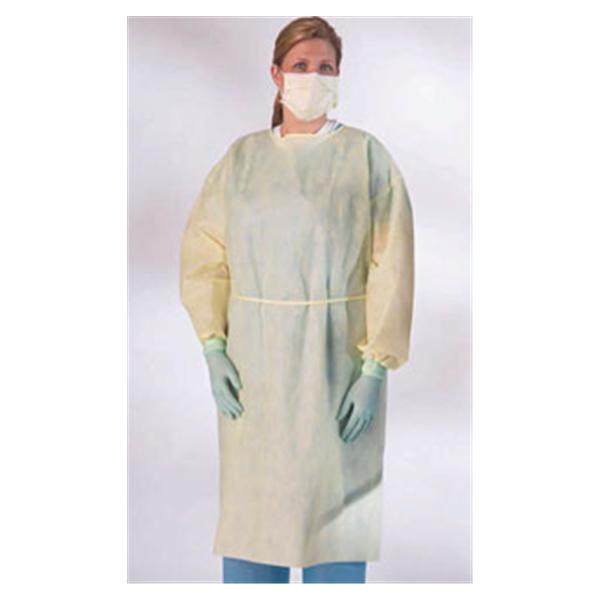 Medline Industries  Gown Isolation X-Large Yellow 50/ca (NON27236XL)
