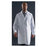 Medline Industries  Lab Coat Stf Lngth Poly/Ctn M Wht Sz 44 39" Ea