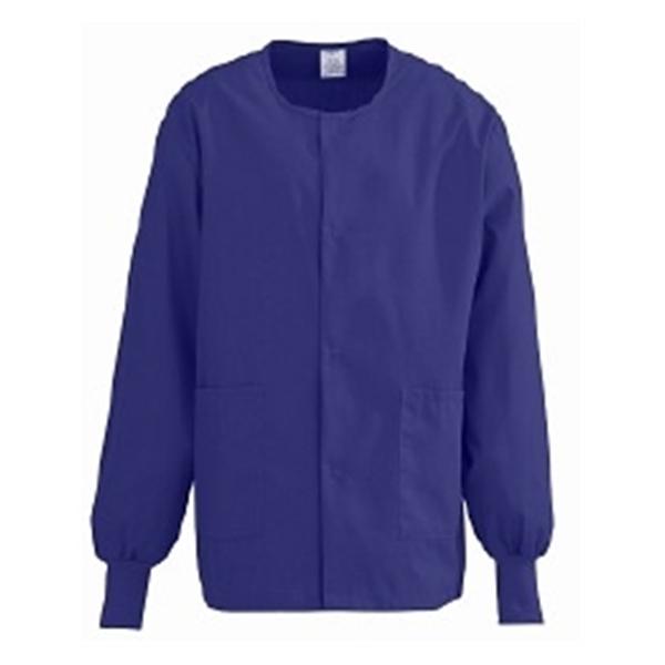 ComfortEase by Medline Jacket Warm-Up Poly/Ctn ComfortEase Unsx Prpl Lg 2Pckt Ea