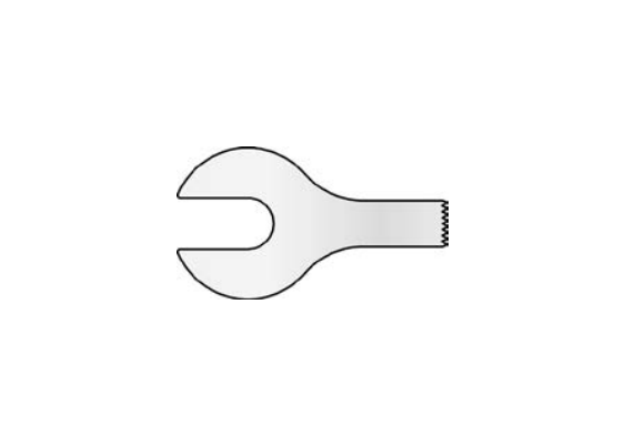 MicroAire Surgical Micro Sagittal Saw Blades - Micro Sagittal Saw Blade, Sterile, 5.8 mm x 15 mm x 0.6 mm - ZS-015