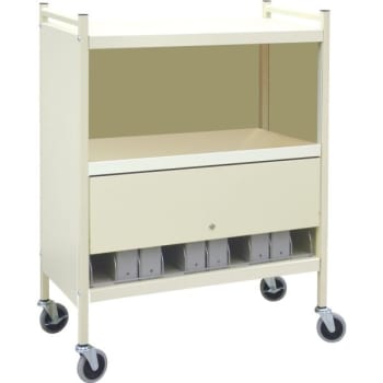 Chart Rack Med Line Omnimed Economy Closed Style Chart Racks - RACK, OMNICART, 10 CAP, W/L ...