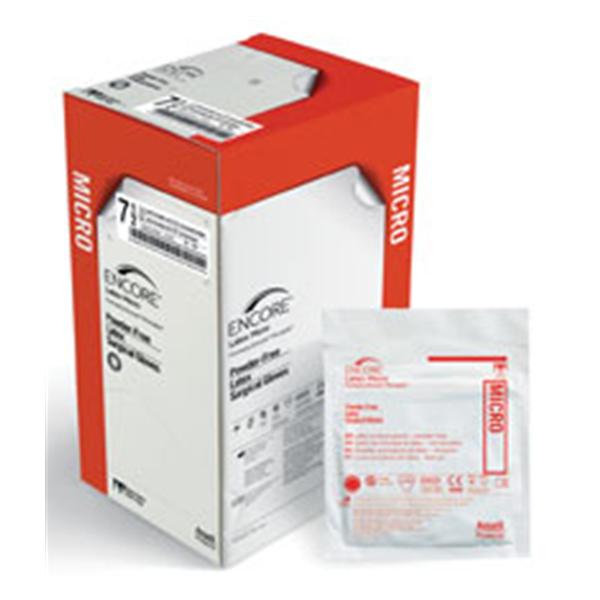 Ansell Healthcare Products  Gloves Surgical Encore MicrOptic PF Ltx 11.6 in 8 Strl Brn 50/Bx, 4 BX/CA (5787005)