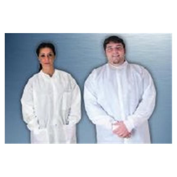 Dukal oration Lab Coat Small White 50/Ca (340P)