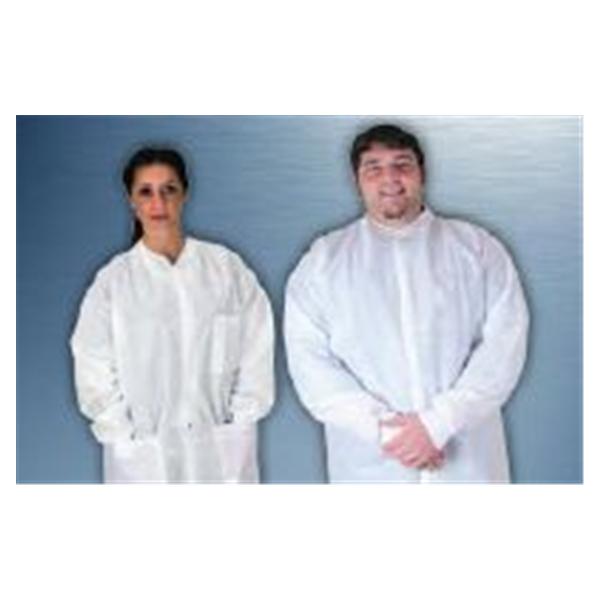 Dukal oration Lab Coat 2X Large White 50/Ca (344)
