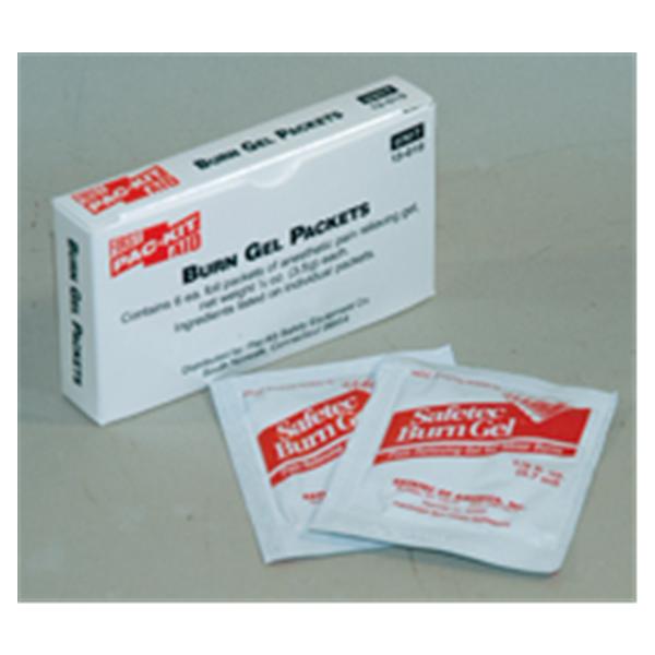 Pacc-Kit Safety Equipment BurnAid Burn Gel 8oz Foil Packet 6/Bx, 100 BX/CA (13-010)