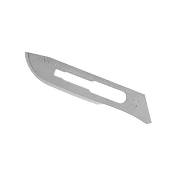 Myco Medical Supplies Blade Surgical Glassvan #20 Stainless Steel Sterile 100/Bx