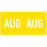Color: Yellow Dimensions: 1" X 1/2" 250/Pack