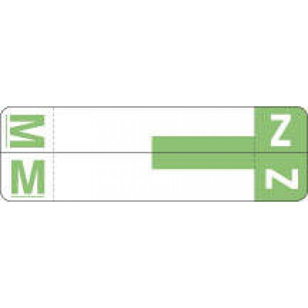 Smead Compatible Alphaz Color-Code Label Alphabetical Compatible Series 3 5/8" X 1 1/8" 100/Pack