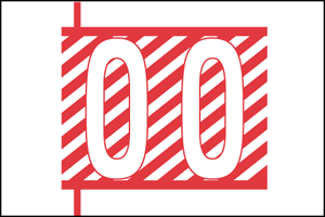 Red 126/Pack 1 1/2" X 1"