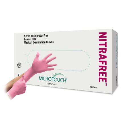 Ansell Micro-Touch NitraFree Exam Gloves - MBO-MICRO-TOUCH NITRAFREE S451 L - 6034513