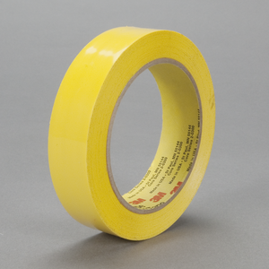 3M Healthcare Polyethylene 483 Transparent Tapes - Polyethylene 483 Transparent Tape, 1" x 36 yd., Yellow - 7010333519