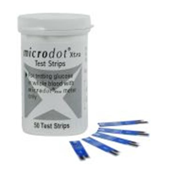 Cambridge Sensors USC Microdot Xtra Blood Glucose Test Strip 25/Bx
