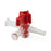 Namic 4-Way Stopcocks - 4-Way Stopcock with OFF Handle Position, Low Pressure, Luer-Slip Tip, Female Fitting, 200 PSI - H965700150101