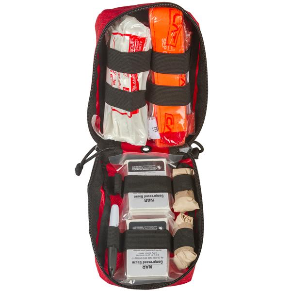 North America Rescue  Kit Individual Bleeding Control Red Ea