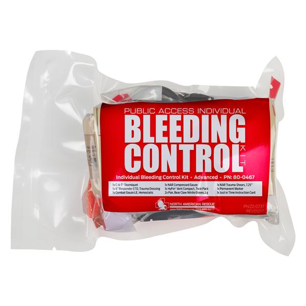 North America Rescue  Kit Bleeding Control Public Access Ea (80-0467)