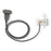 Namic Disposable Pressure Transducers - Disposable Pressure Transducer with Male to Female Luer Lock Connection, 24" (61 cm) - H965700300131