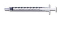 BD Insulin Syringes - Luer Slip Syringe, 1 mL - 329654