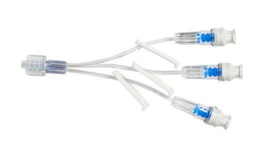 BD Smallbore Trifuse Extension Sets - Tri-Port Extension Set with