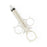 Namic Angiographic 12 mL Control Syringes - Angiographic High-Pressure Control Syringe with Thumb-Ring Plunger and Finger Ring, Fixed Male Luer Lock, 0.5 mL Reservoir, 12 mL - H965700870031