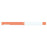 Scanband Thermal Wristband Thermal Adhesive Closure 3/4"X11 1/2 1 1/2" Pedi Orange - 500 Per Box