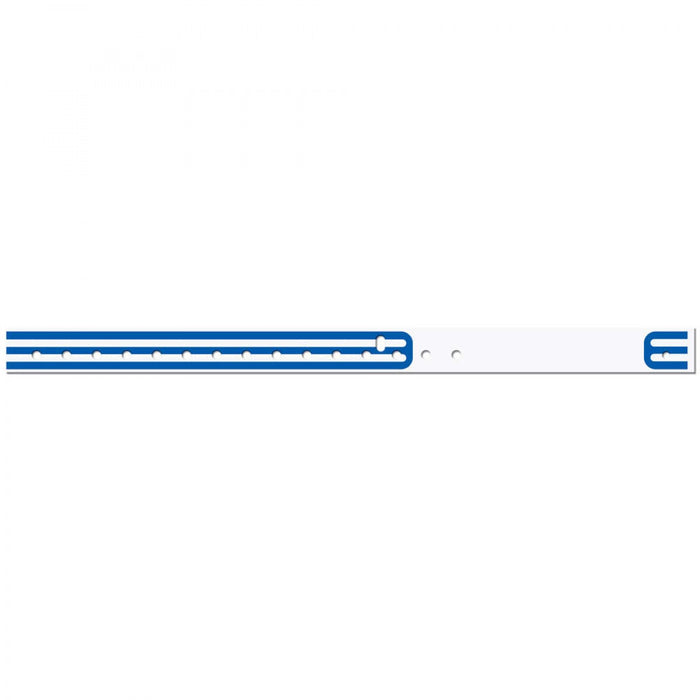 Compuband Direct Thermal Wristband Single Post Snap Closure 500/Box