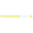 Compuband Thermal Wristband Thermal Clasp Closure 3/4"X11 1/2 1" Pedi Yellow - 200 Per Box