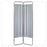 Omnimed  Frame Privacy Curtain Economy Andzd Alum 2Pnl f/ Prvcy Scrn CA