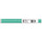 Scanband Thermal Wristband Thermal Adhesive Closure 1 1/8"X11 1/2 1 1/2" Adult Green - 500 Per Box