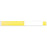 Scanband Thermal Wristband Thermal Adhesive Closure 1 1/8"X11 1/2 1" Adult Yellow - 400 Per Box