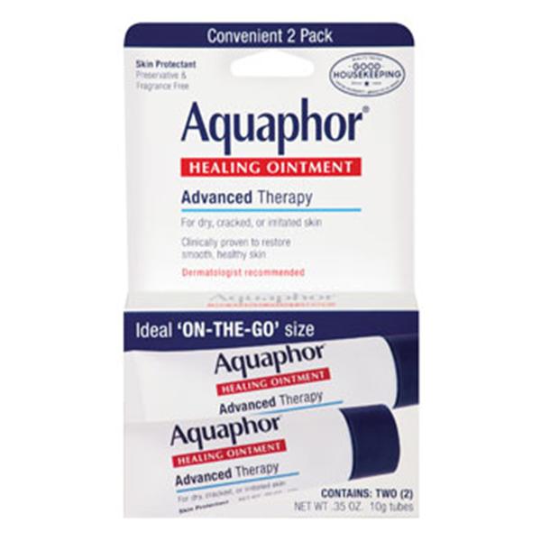 Beiersdorf  Aquaphor Body Healing Ointment 0.35oz Tube Unscented 2/Pk, 24 PK/CA (83768)