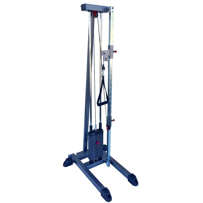 Patterson Medical Rehab Pro Single Standard Pulley, Mobile, 30 lbs.
