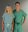 Medline Encore Unisex Reversible V-Neck Scrub Top with 2 Pockets - DBD-TOP, SCRUB, 2PKT, ROYAL-ENCORE, MDL-CC, 3 - 710PRYXXXL-CM