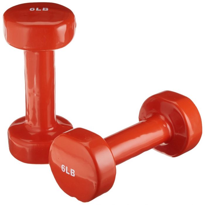 Sammons Preston Vinyl-Coated Iron Dumbbells