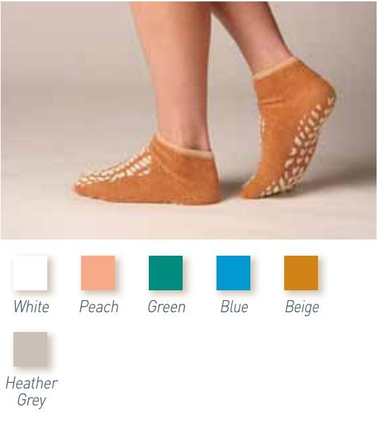 Encompass Group Double Tread Slippers - Double-Tread Slipper, Adult Cranberry - V0210