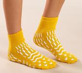 Encompass Essential-Steps Patient Safety Footwear - Double-Tread Footwear, Yellow, Child - ES102