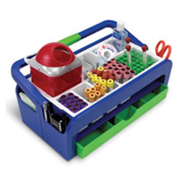 Heathrow Scientific Droplet Blood Collection Tray 16.8 x 10.4 x 6.7" Blue/Green Ea