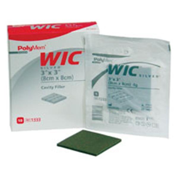 Ferris Mfg  Dressing Wound Filler Polymem Silver Hdrphlc 3x3" Strl LF 20/Ca