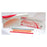 Ferris Mfg  Dressing Island PolyMem Polymeric 4x10" Pink Absorbent 12/Ca