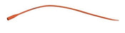 Amsino International Red Rubber Urethral Catheters - Urethral Catheter, Rubber, Orange, 16 Fr - AS44016