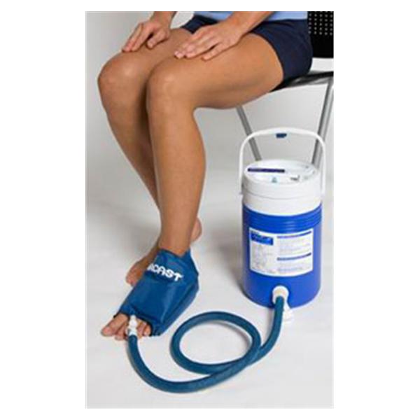 Aircast Cooler Gravity Cryo/Cuff Adult Foot Blue Size Large EA