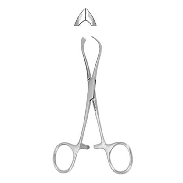 Miltex-Integra Miltex Clamp Towel Lorna Meister-Hand 4" Stainless Steel Ea