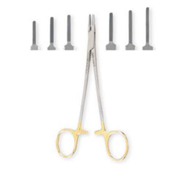 Miltex-Integra Miltex Holder Needle Ryder 7" Serrated Jaw Tungsten Carbide Ea (8-104TC)