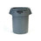 Rubbermaid Container Utility Brute Polyethylene 55gal White Round 3/CA