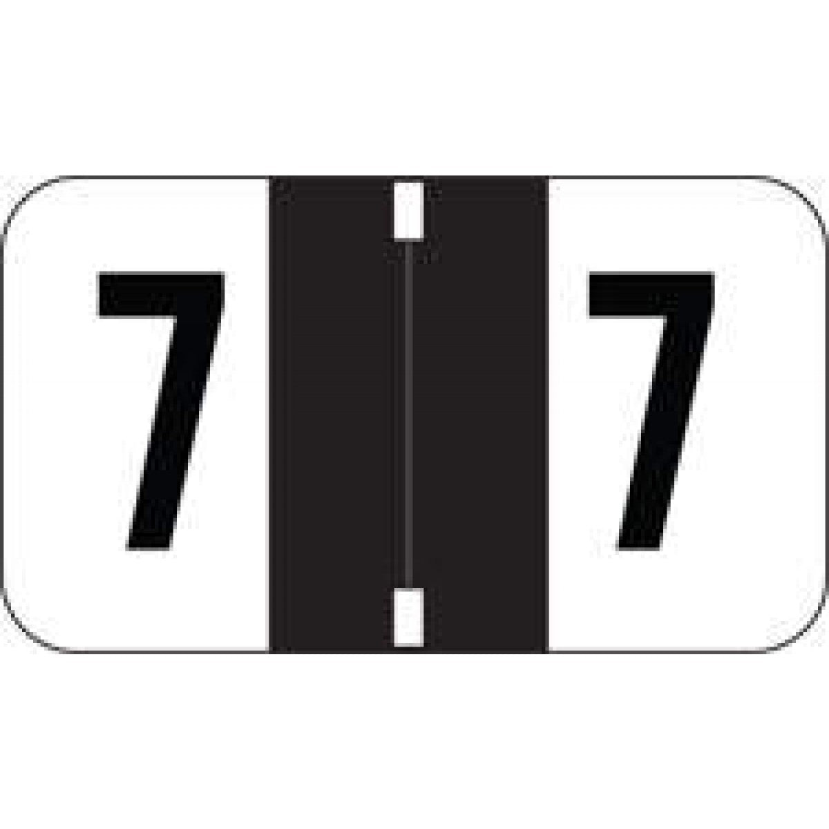 Jeter Compatible 7300 Color Code Label Numeric 