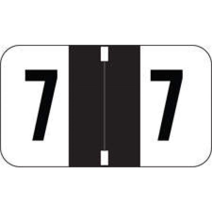 7177 Label Jeter Compatible 7300 Color Code Label Numeric