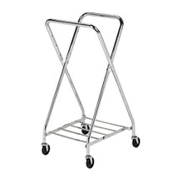 Clinton Industries Hamper Laundry Chrome Plated Steel 19-3/4x19-3/4x42" Silver Ea