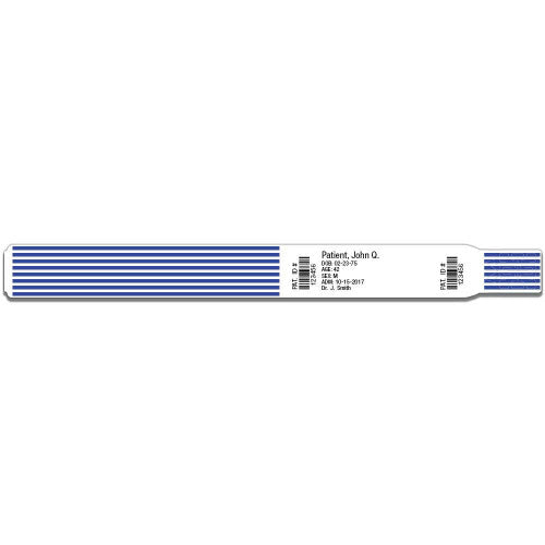 PDC Healthcare Scanband DR Adult 1-1/2" Core, 5.5" Outer Diameter, Blue - 7442-13-PDM