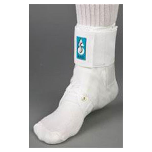 Medical Specialties Brace ASO Ankle Nylon White Size X-Small Ea