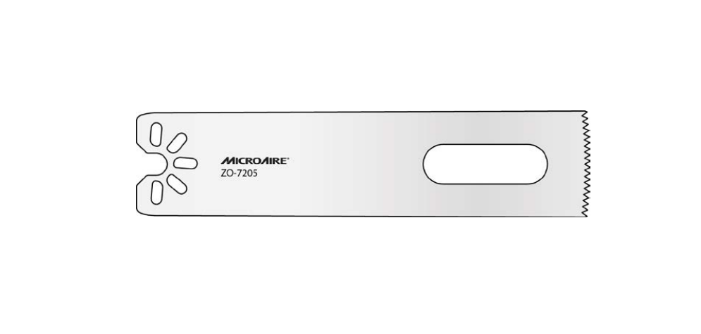 Microaire Surgical Oscillating Blades - BLADE, SAW, OSC, LARGE, 25.4MMX90MMX1MM - ZO-7205