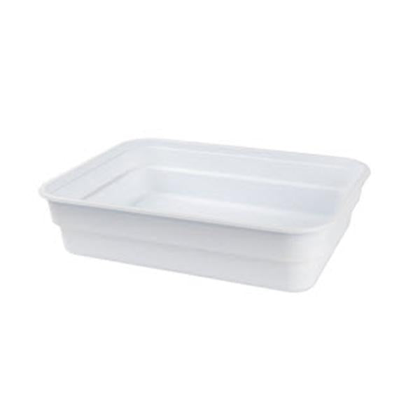 Medegen Medical Products Lid Basin White 100/Ca